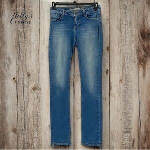 Street One Faded Mid-Rise Skinny Blue Jeans Size 27